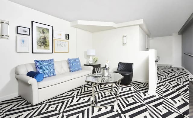 체임벌린 웨스트 할리우드-프리미어 스위트, 킹사이즈침대 1개, 롤인 샤워 시설-2