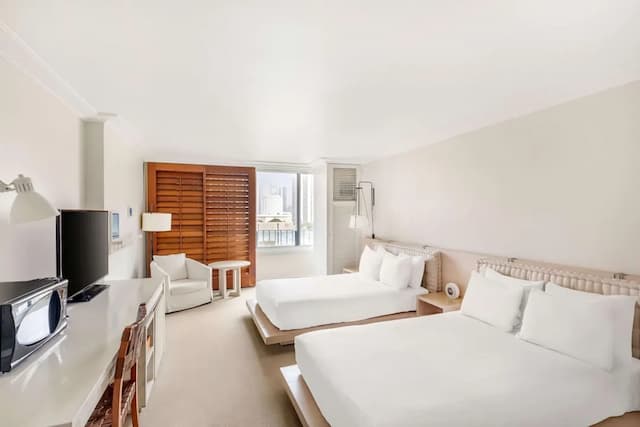 ヒルトン バケーション クラブ ザ モダン ホノルル-プレミア ルーム ダブルベッド 2 台 シティビュー-2