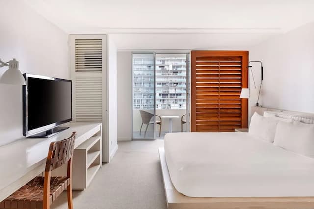 ヒルトン バケーション クラブ ザ モダン ホノルル-プレミア スイート 1 ベッドルーム 2 バスルーム パーシャル オーシャン ビュー-7