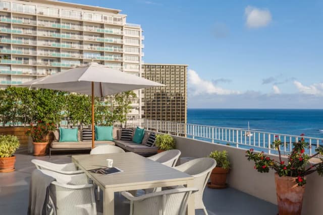 Hilton Vacation Club The Modern Honolulu-顶层房, 1 间卧室 (Oceanfront)-6