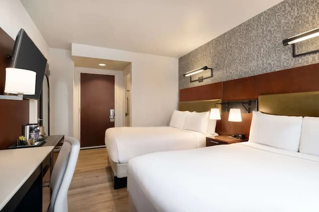 紐約市中心希爾頓逸林酒店-客房, 2 張標準雙人床-2