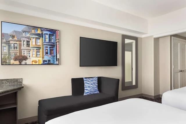 ヒルトン サンフランシスコ フィナンシャル ディストリクト-ルーム ダブルベッド 2 台-3