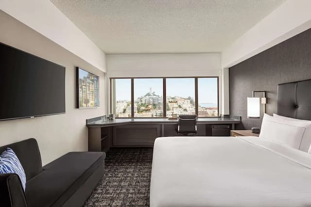 ヒルトン サンフランシスコ フィナンシャル ディストリクト-ルーム キングベッド 1 台-3