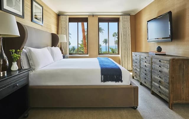 Fairmont Miramar Hotel-套房, 1 张特大床和 1 张沙发床, 海洋景观 (Miramar)-4