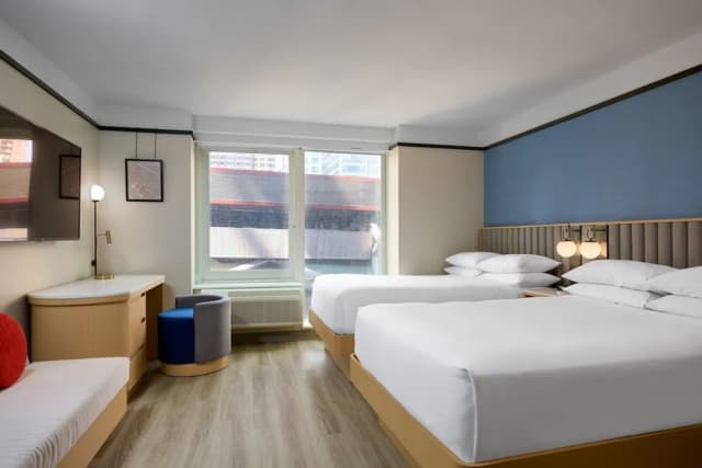 Delta Hotels by Marriott New York Times Square-客房, 2 張標準雙人床-3