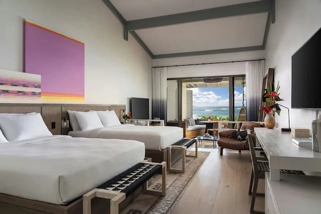 The Ritz-Carlton O‘ahu, Turtle Bay-Club Bungalow, 2 Queen Beds, Patio, Oceanfront-8