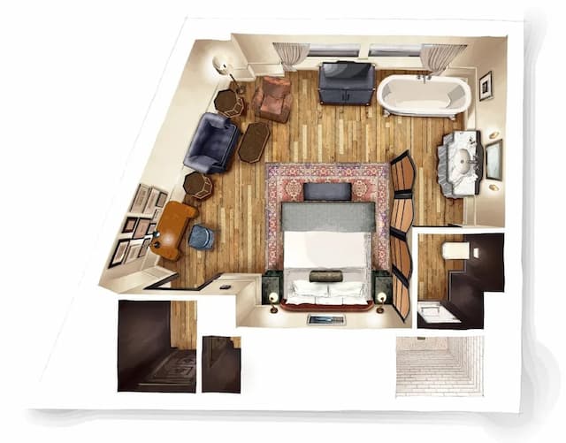 ザ ネッド ノマド-スタジオ バリアフリー (Mobility/Hearing, RollinShower)-3