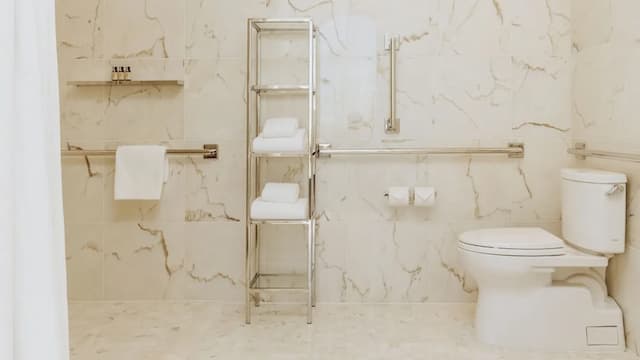 ロッテ ホテル シアトル-デラックス ルーム キングベッド 1 台 車椅子で利用可能なシャワー シティビュー-3