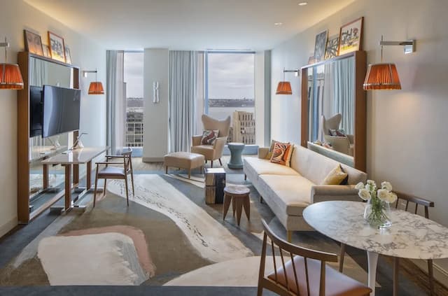 ロッテ ホテル シアトル-デラックス スイート キングベッド 1 台 シティビュー-5