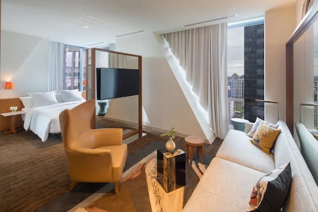 ロッテ ホテル シアトル-ジュニア スイート キングベッド 1 台 シティビュー-1