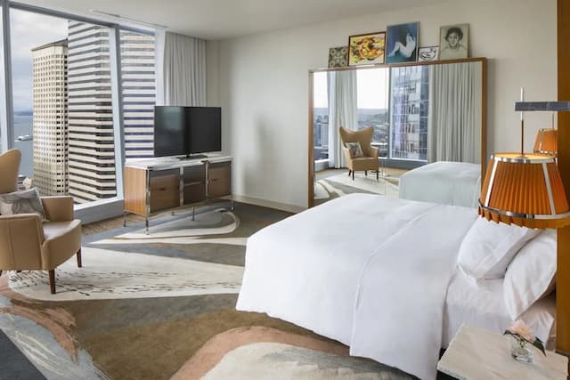 ロッテ ホテル シアトル-プレミア ルーム キングベッド 1 台 シティビュー-2