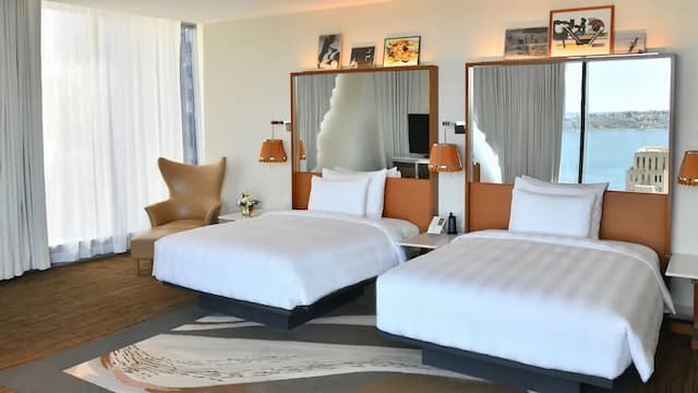 ロッテ ホテル シアトル-プレミア スイート クイーンベッド 2 台 シティビュー-1