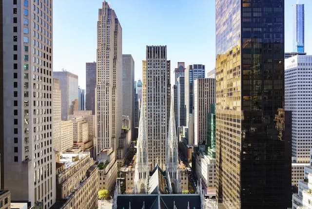 勒戴紐約皇宮飯店-客房, 1 張特大雙人床, 高層-5