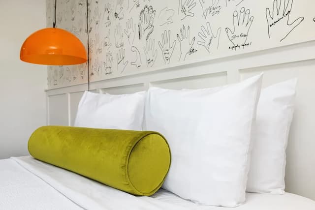 歐文酒店-客房, 1 張特大雙人床, 城市景-4