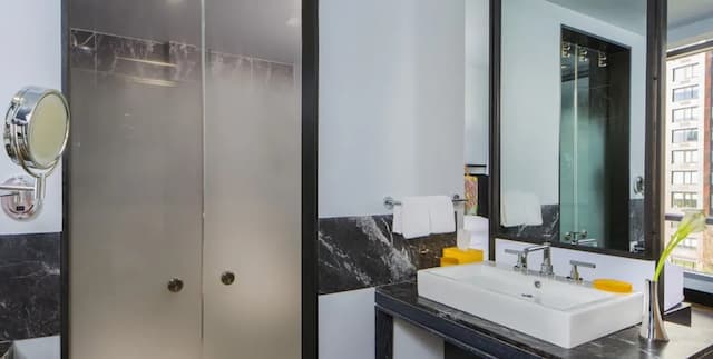 Hyatt Union Square New York-客房, 1 张特大床, 露台-4