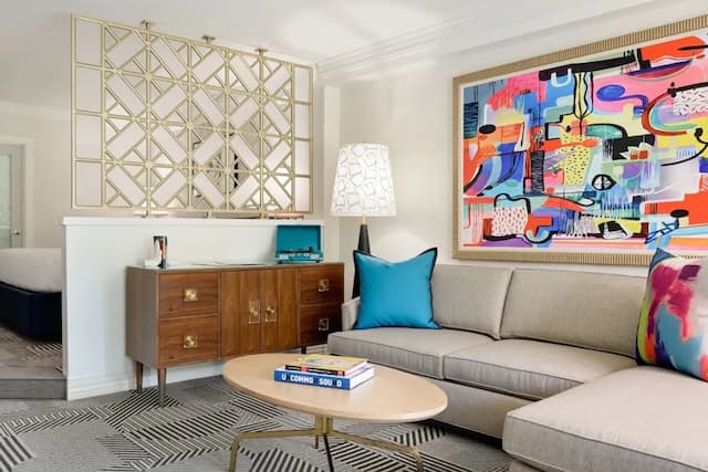 ル パルク アット メルローズ-シグネチャー スイート キングベッド 1 台ソファーベッド付き バルコニー (Top Floor)-8