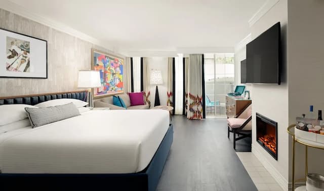 ル パルク アット メルローズ-プレミア スイート キングベッド 1 台ソファーベッド付き バルコニー-3