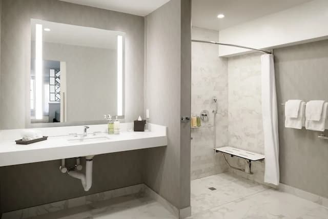 ル パルク アット メルローズ-シグネチャー スイート キングベッド 1 台ソファーベッド付き 車いす対応-5