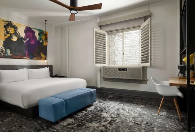 三藩市巴恩斯酒店 (希爾頓啟繽精選酒店)-客房, 1 張特大雙人床-8