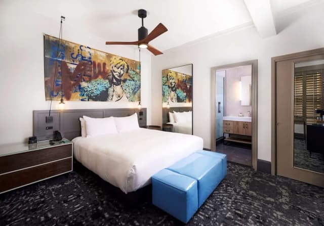 三藩市巴恩斯酒店 (希爾頓啟繽精選酒店)-豪華客房, 1 張特大雙人床-6