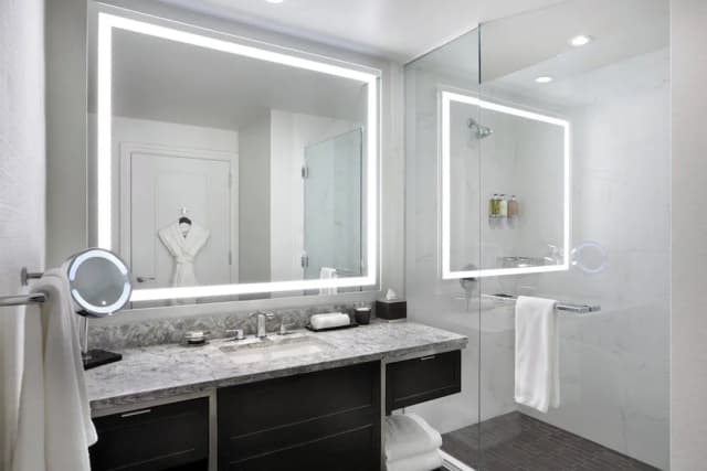 芝加哥密西根大道葛文豪華連鎖飯店-頂級客房, 1 張特大雙人床-9