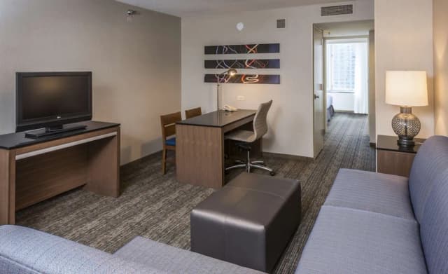 엠버시 스위트 바이 힐튼 시카고 다운타운 매그니피슨트 마일-스위트, 침대(여러 개), 장애인 지원, 금연 (Roll-in Shower)-6