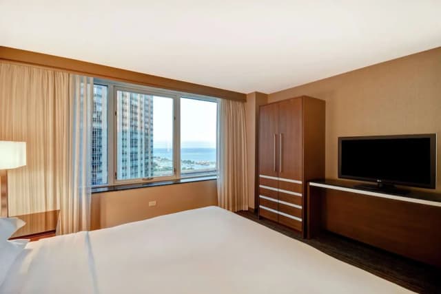 엠버시 스위트 바이 힐튼 시카고 다운타운 매그니피슨트 마일-스위트, 침대(여러 개), 호수 전망 (High Floor)-2