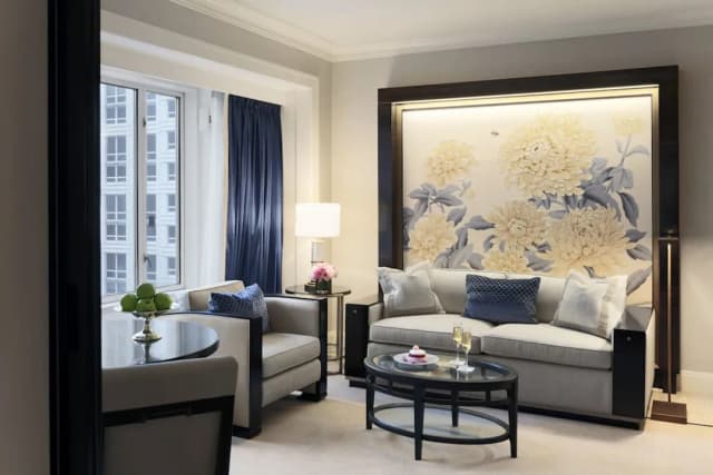 더 페닌슐라 시카고-디럭스 스위트, 더블침대 2개-1