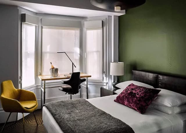 舊金山齊柏林飯店-豪華客房, 1 張特大雙人床-1