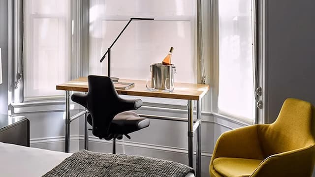 舊金山齊柏林飯店-極品客房, 1 張加大雙人床, 聽障無障礙空間 (Mobility/Hearing, Roll-in Shower)-4