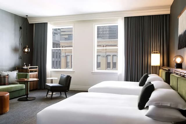 The Alexis Royal Sonesta Hotel Seattle-客房, 2 张大床 (Preferred)-7