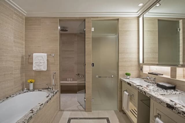 더 랭햄, 시카고-주니어 스위트, 킹사이즈침대 1개-5