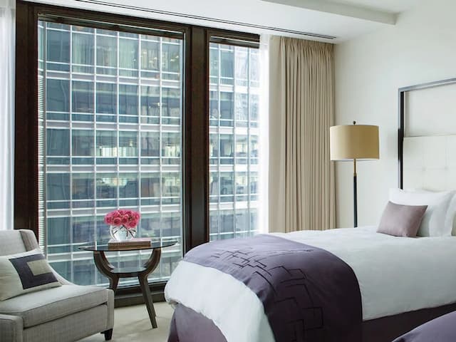 더 랭햄, 시카고-디럭스 더블룸-6