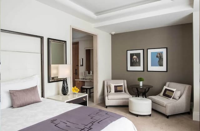 더 랭햄, 시카고-프리미어룸, 킹사이즈침대 1개, 강 전망 (Premier)-4