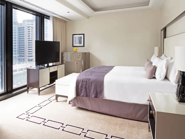 더 랭햄, 시카고-프리미어룸, 킹사이즈침대 1개, 강 전망 (Premier)-3