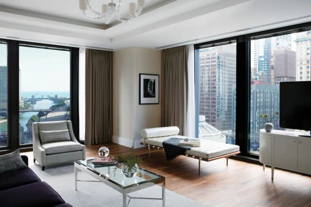 The Langham, Chicago-Club Suite, 1 Bedroom, Lake View-2