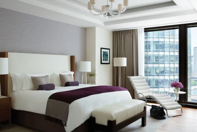 朗廷酒店, 芝加哥-休閒套房, 1 間臥室, 河景 (Accessible)-3