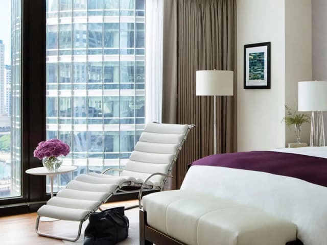 朗廷酒店, 芝加哥-休閒套房, 1 間臥室, 河景 (Accessible)-8