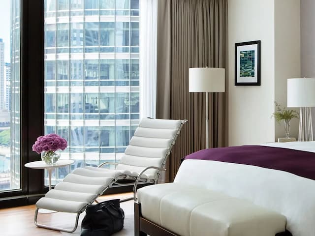 더 랭햄, 시카고-클럽 스위트, 침실 1개-8