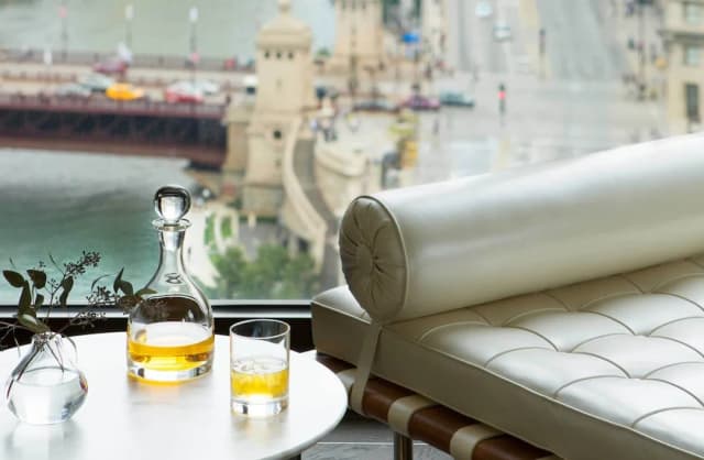 芝加哥朗廷酒店-俱樂部套房, 1 間臥室, 河景-6