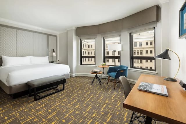 Stanford Court San Francisco-标准房, 1 张特大床-11