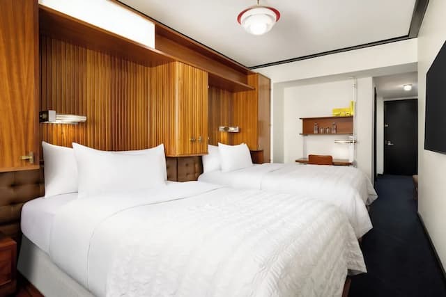 紐約中央公園萬豪艾美酒店-經典客房, 2 張標準雙人床-7