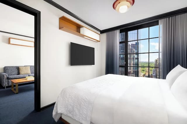 紐約中央公園萬豪艾美酒店-套房, 1 間臥室-1