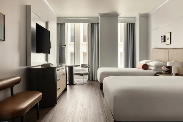 킴프턴 호텔 모나코 시애틀 바이 IHG-프리미엄룸, 퀸사이즈침대 2개-2