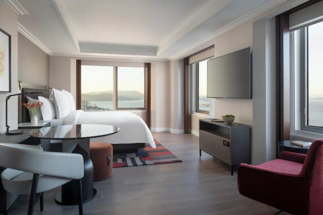 安巴爾卡德羅舊金山四季飯店-極品客房, 1 張特大雙人床 (Bridge View)-4