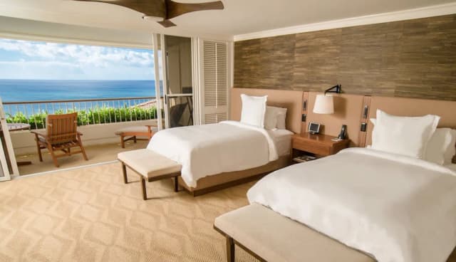 Four Seasons Resort Oahu at Ko Olina-客房, 2 张双人床, 海滨-1