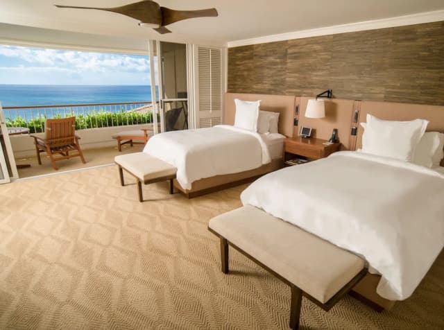Four Seasons Resort Oahu at Ko Olina-开间套房, 2 张双人床, 海滨-3