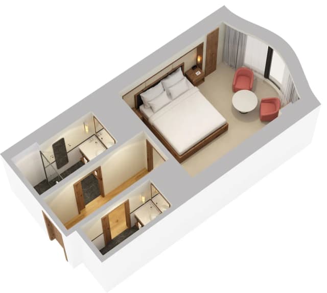 Pendry Manhattan West-Deluxe Room, 1 King Bed, Mobility Accessible (City King)-3