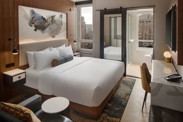 Hotel Indigo - NYC Downtown - Wall Street, an IHG Hotel-標準客房, 1 張特大雙人床, 無障礙 (Communications)-3