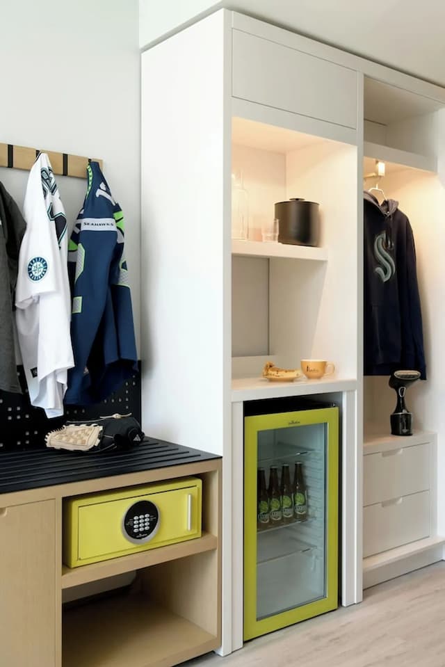 西雅圖 Astra 飯店, 萬豪 A Tribute Portfolio 飯店, South Lake Union-豪華客房, 1 張特大雙人床-11